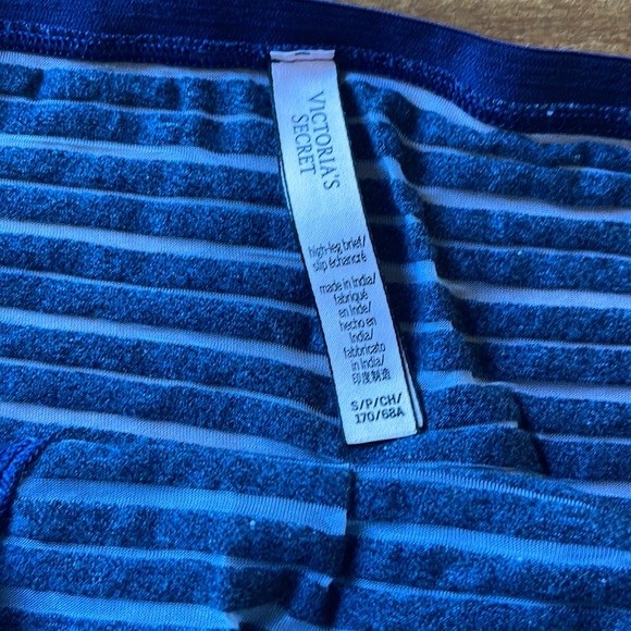 Set of 3 Victoria’s Secret high leg briefs size Medium cotton lace washed - Picture 5 of 7